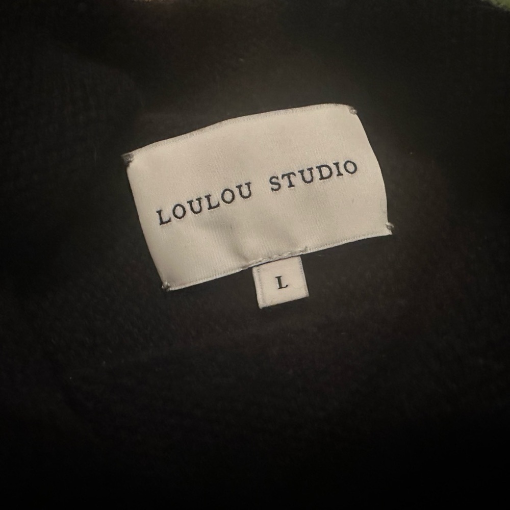 Loulou Studio wool/cashmere Turtleneck Sweater - Picture 6 of 7